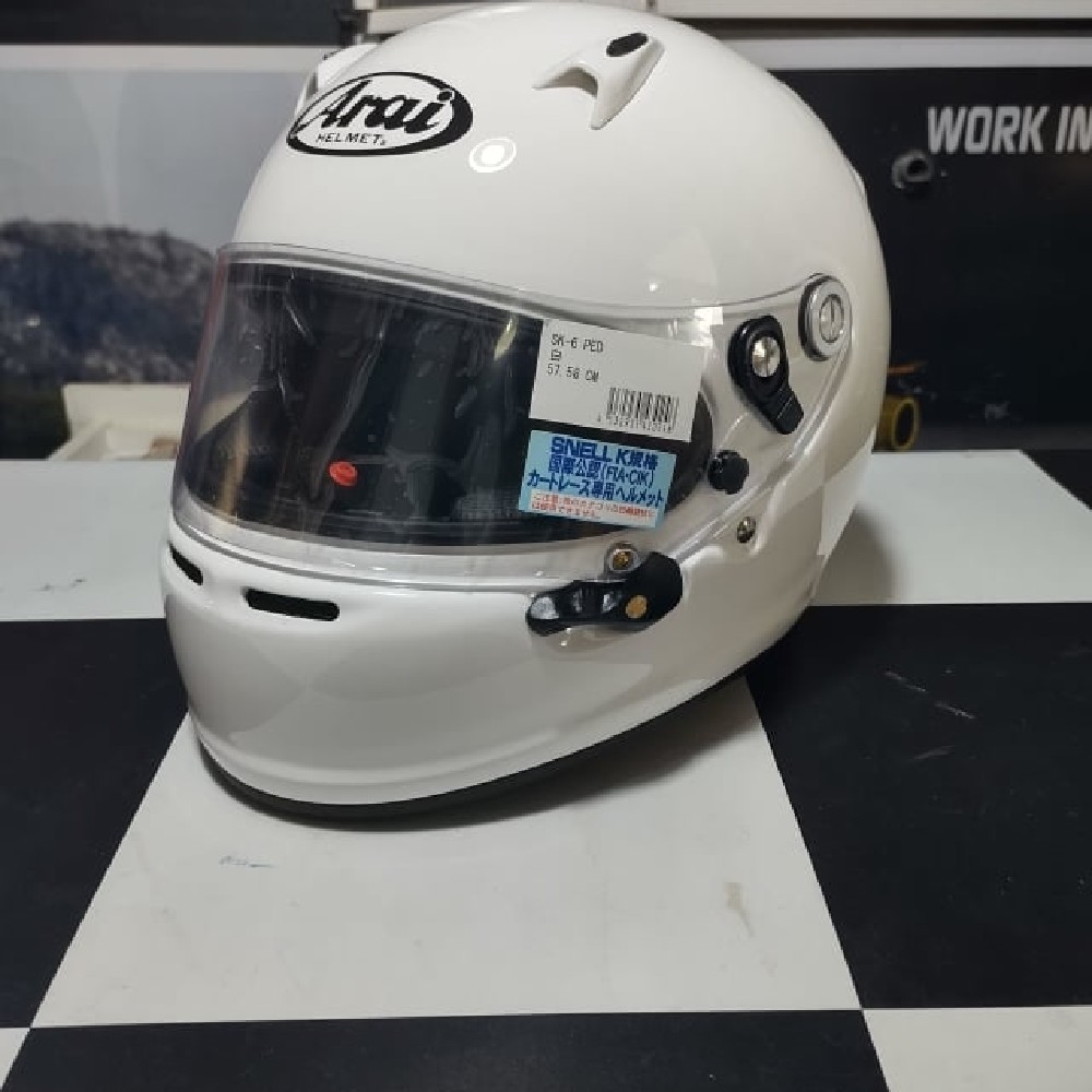 Arai Sk6 Usado Pra Kart Indoor Arai Sk6 Usado Pra Kart Indoor
