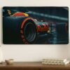 Quadro Carro Red Bull Resinado 80x38