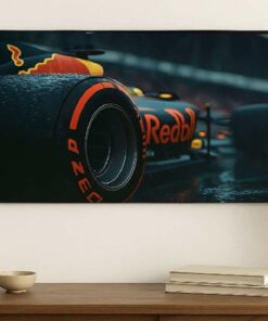 Quadro Carro Red Bull Resinado 80x38