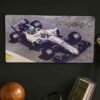 Quadro Felipe Massa Resinado 80x38