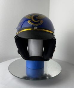Capacete Estilo Patrulha Rodoviaria- Visual Clássico Americano (anos 80)